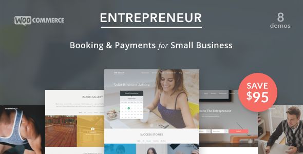 Entrepreneur v1.3.5 – Booking for Small Businesses