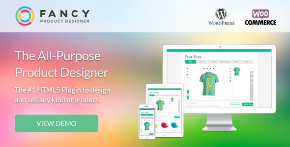 Fancy Product Designer v3.9.1 – WooCommerce Plugin