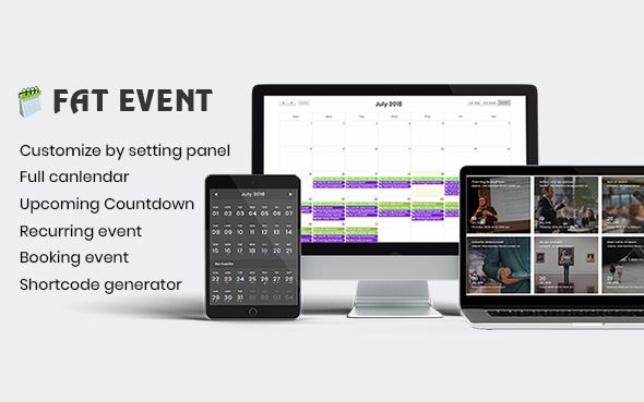 FAT Event v1.3.5 – WordPress Event And Calendar Booking