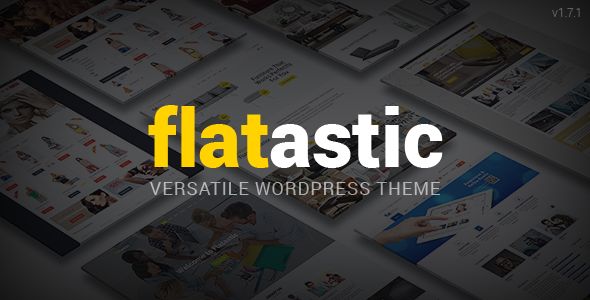 Flatastic v1.7.1 – Themeforest Versatile WordPress Theme