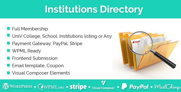 Institutions Directory v1.1.8