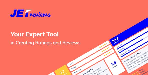 JetReviews v1.0.0 – Reviews Widget For Elementor