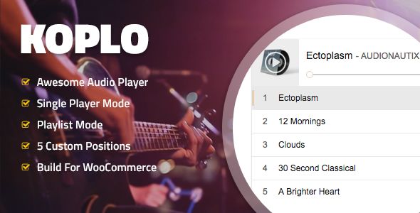 Koplo v1.3 – WooCommerce Product Audio Sample Player