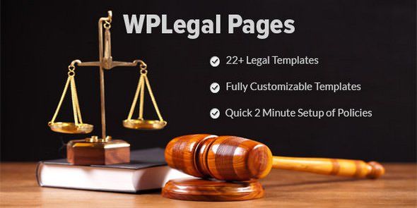WPLegalPages Pro v5.0.1 – WordPress Privacy Policy Plugin – Legal Pages Generator – 23 Legal Templates