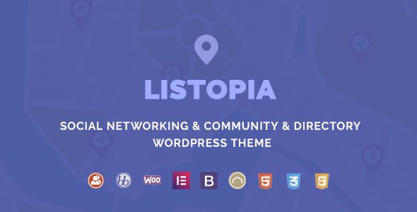Listopia v1.3.1 – Directory, Community WordPress Theme