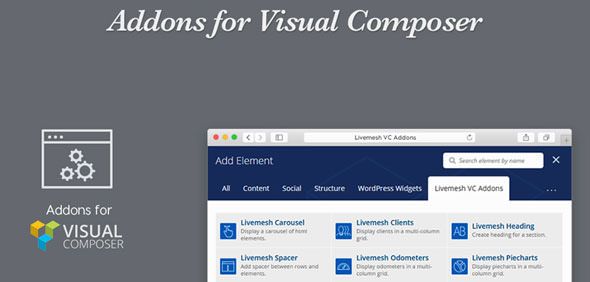 Livemesh – Addons For Visual Composer Pro v2.2.1