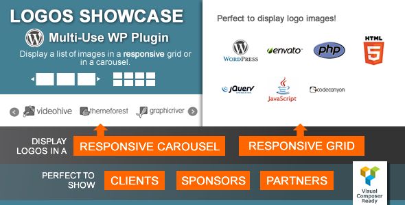 Logos Showcase v1.9.2.1 – Multi-Use Responsive WP Plugin