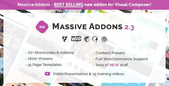 Massive Addons For Visual Composer v2.3.3
