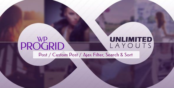 Pro Grid v2.4 – Ajax Post, Custom Post Display + Filter