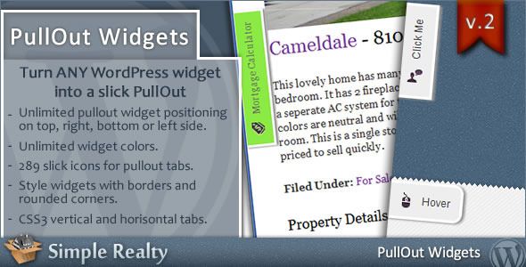 CodeCanyon – PullOut Widgets for WordPress v2.9.4