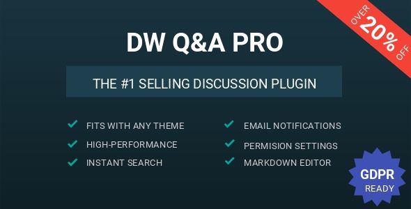 DW Question & Answer Pro v1.1.6 – WordPress Plugin