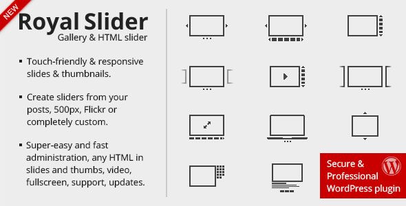 RoyalSlider v3.3.6 – Touch Content Slider For WordPress