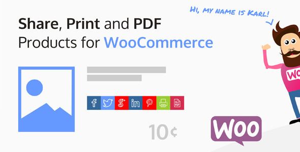 Share, Print And PDF Products For WooCommerce v2.0.2