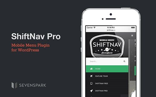 ShiftNav Pro v1.6.2 – Responsive Off-Canvas Mobile Menu