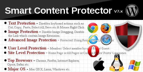 Smart Content Protector v7.6 – Pro WP Copy Protection