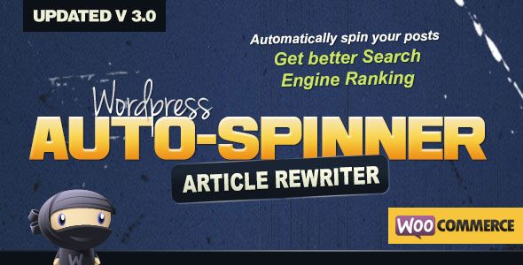 WordPress Auto Spinner v3.4.0 – Articles Rewriter