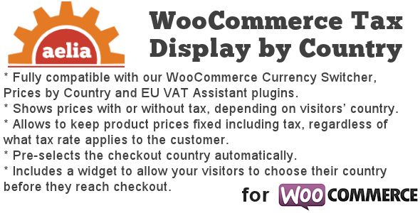 Tax Display by Country for WooCommerce v1.9.9.171122