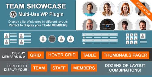 Team Showcase v2.1.3 – Codecanyon WordPress Plugin