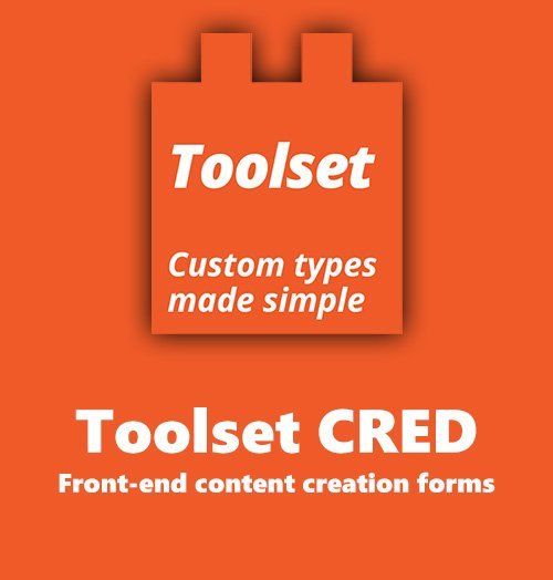WP-Types – Toolset CRED v1.9.1 – Front-end Content Creation Forms