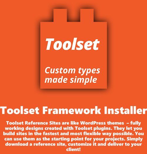 WP-Types – Toolset Framework Installer v2.1.7.1