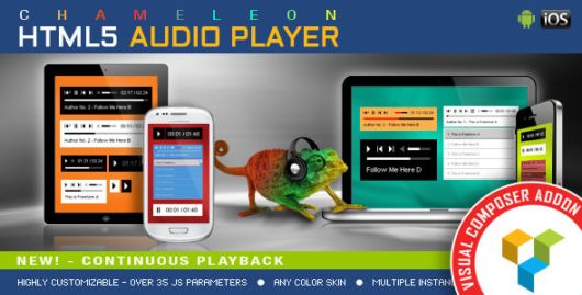 Visual Composer Addon – Chameleon Audio Player v1.3.1