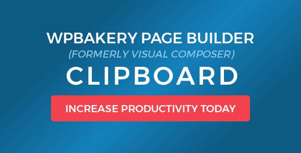 Visual Composer Clipboard v4.5.0