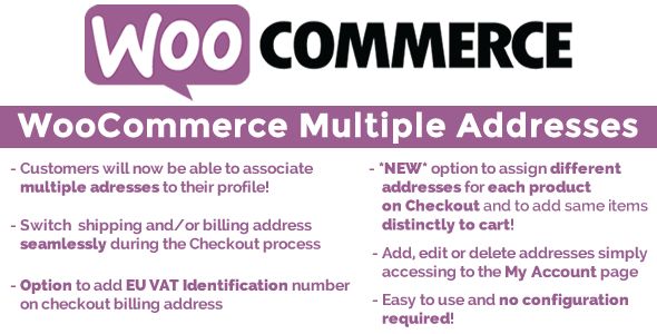 WooCommerce Multiple Customer Addresses v8.4