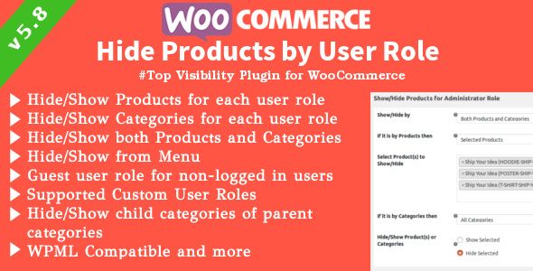 WooCommerce Hide Products v5.9