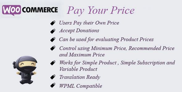 WooCommerce Pay Your Price v7.5